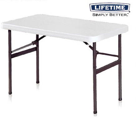 AT-BS4 미국 라이프타임 정품 4인용/행사용, 전시용, 다용도멀티테이블